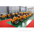 600kg double drum hand soil compactor vibratory roller for sale (FYLJ-S600C)